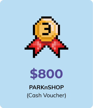 Second runner-up prize: PARKnSHOP cash voucher $800